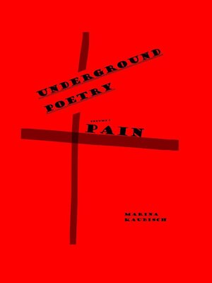 cover image of Underground Poetry--Pain